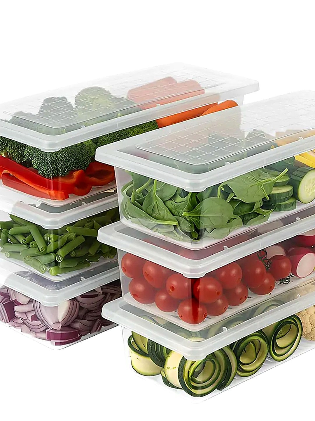 Fridge Storage Containers Pack of 6