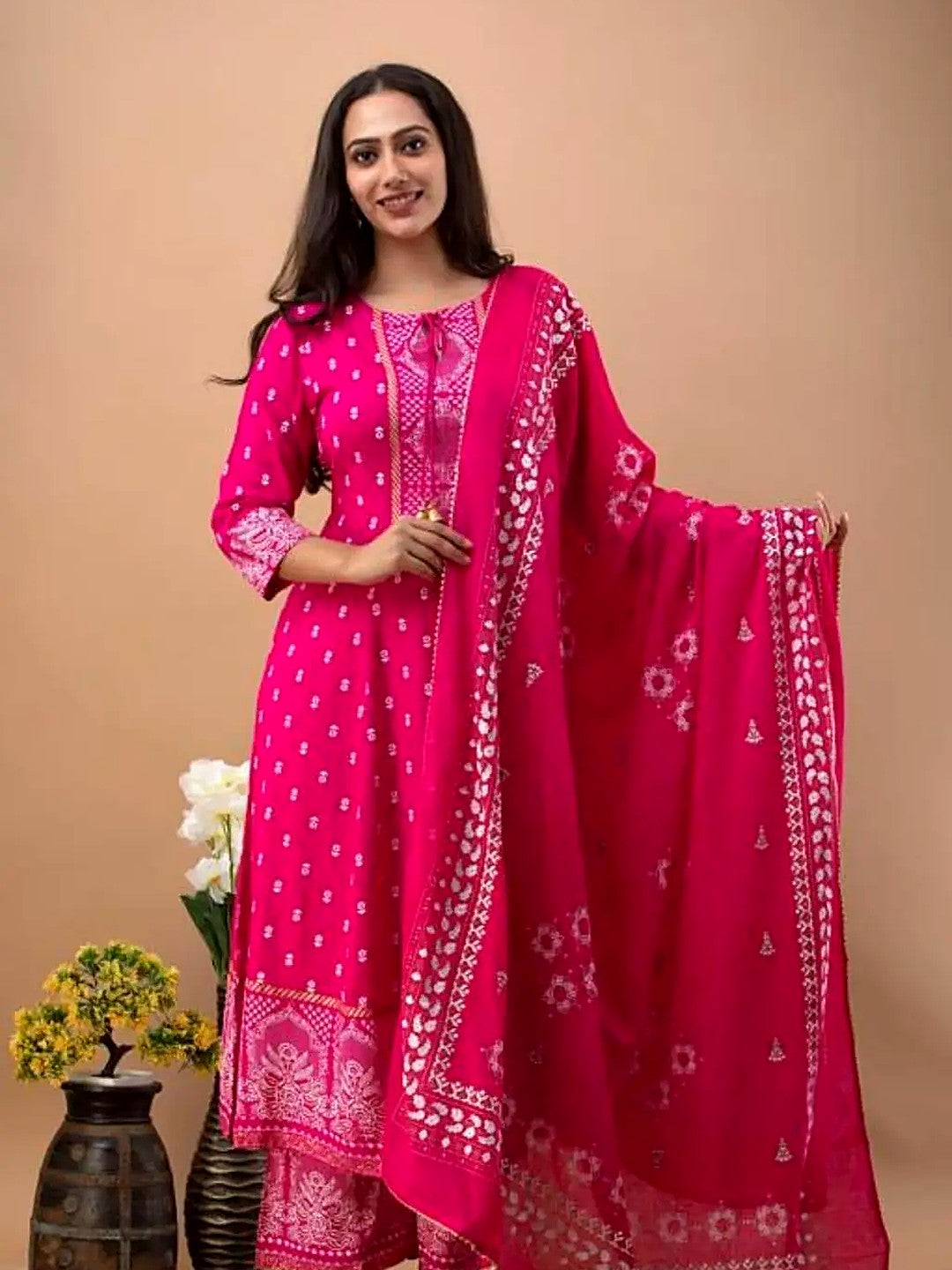 Anarkali Kurti Set