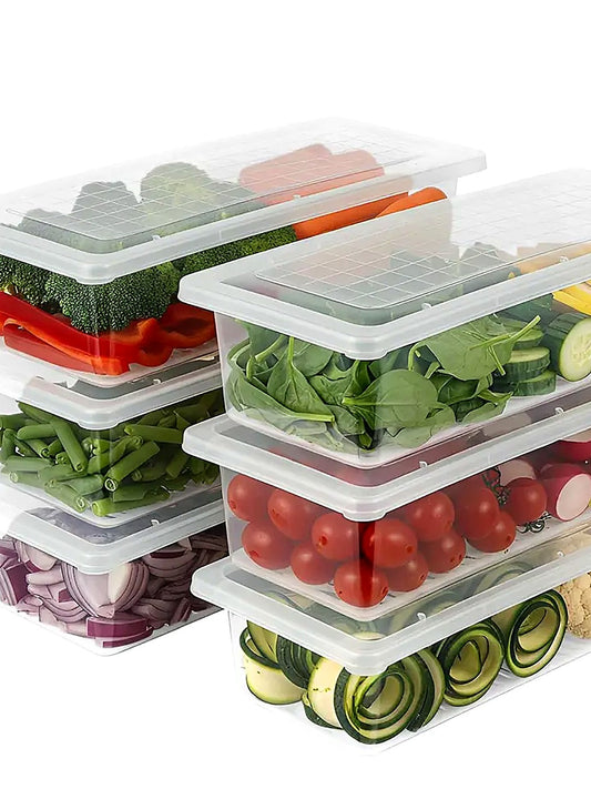 Fridge Storage Containers Pack of 6